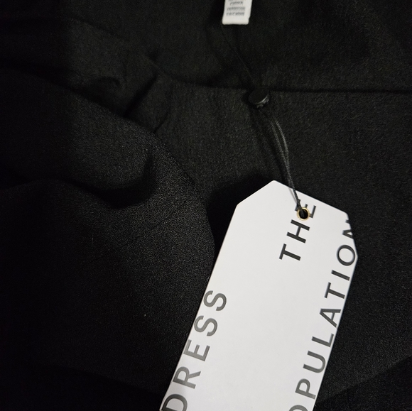 Dress The Population Tiffany Dress One Shoulder Wedding Event Special Occasion - Picture 10 of 11